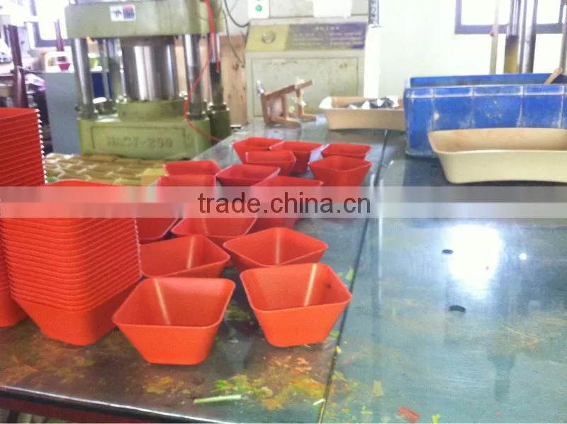 restaurant tray bamboo fibre eco-friendly sushi tray for homeware, bamboo food holder tray