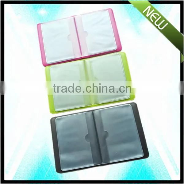 Business card case glossy hard cover card holder