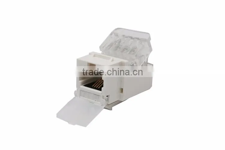 modular jack rj11 8p4c, tooless rj11 cat3 utp female keystone jack