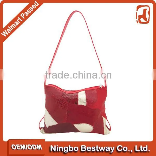 2014 genuine cow leather handbag lady hand bag designers brand popular