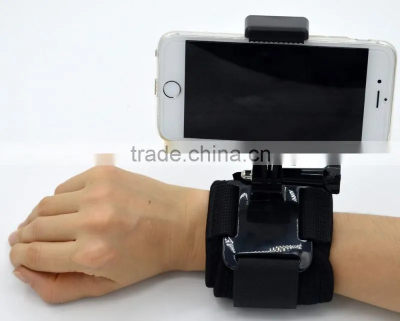 Professional Mobile phone clip use for gopro head strap, chest mount, wrist mount A101