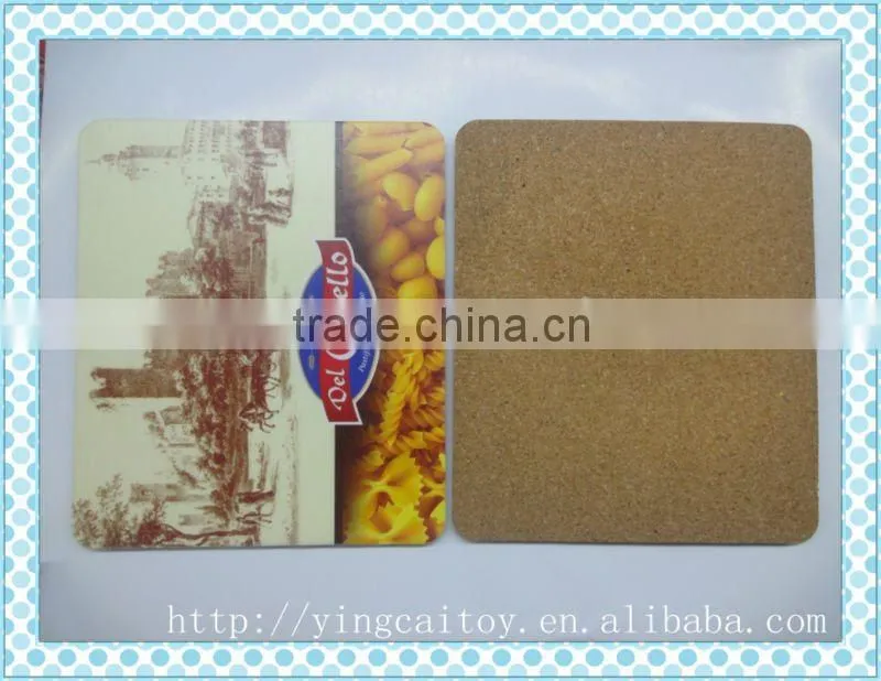 custom table mat ,custom cork placemats and coasters