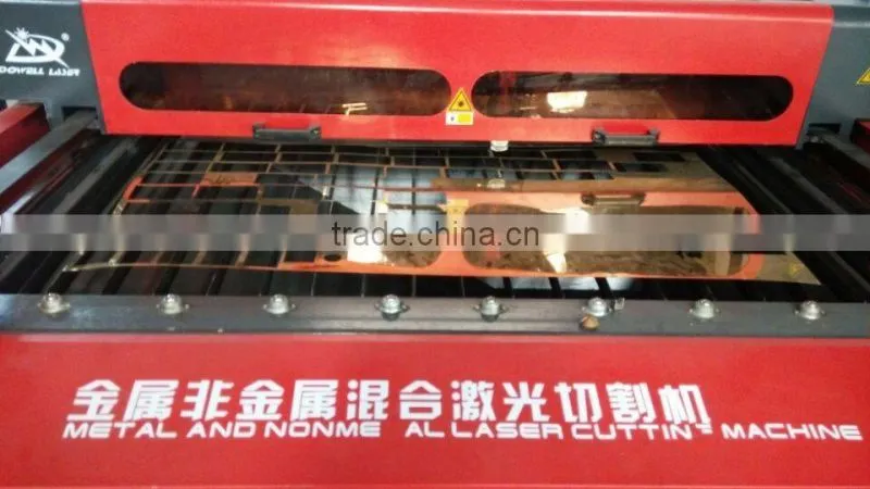 Alibab trade assurance Dowell working area 1325 CO2 metal and noo-metal laser cutting machine