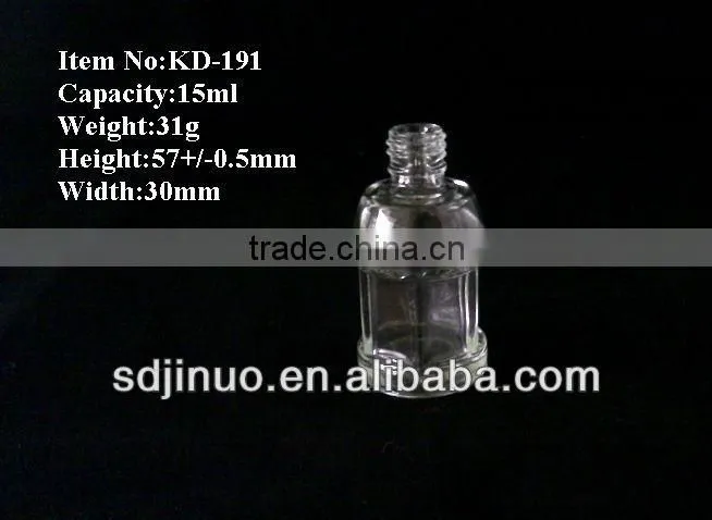 15ml nail polish glass bottle