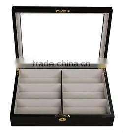 Exclusive high end wooden eyeglass display box
