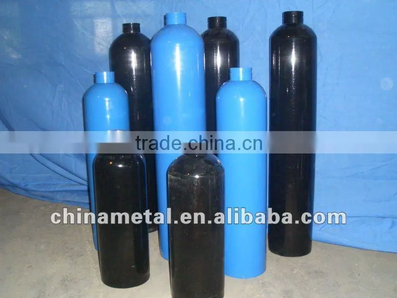 Industrial specialty gas aluminum cylinder