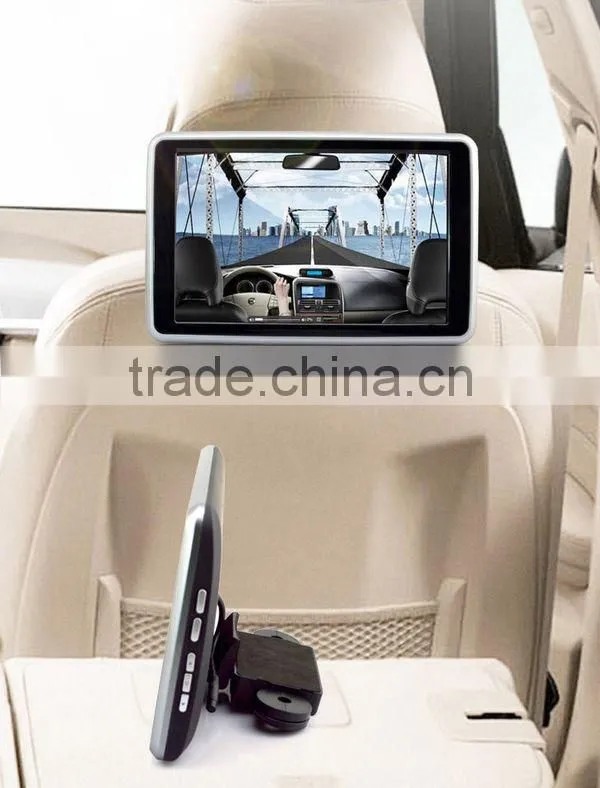 Easy Installation Hanging Headrest Monitor Support DVD/WIFI/USB/SD Card