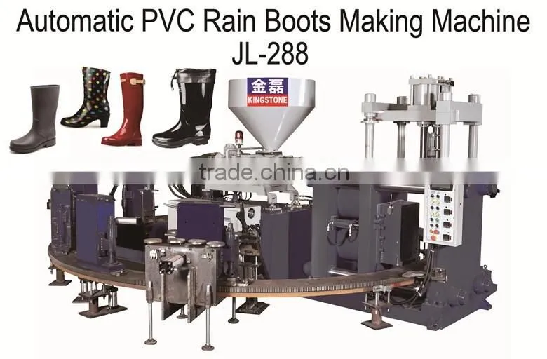 Two Color PVC Rain Boots Injection Moulding Machine JL-288