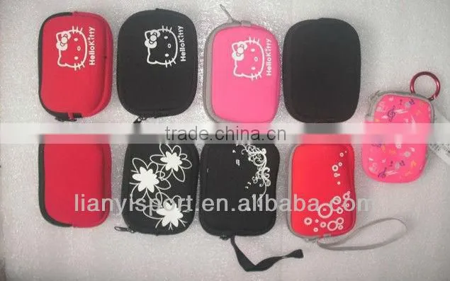 High quality custom neoprene coin bag