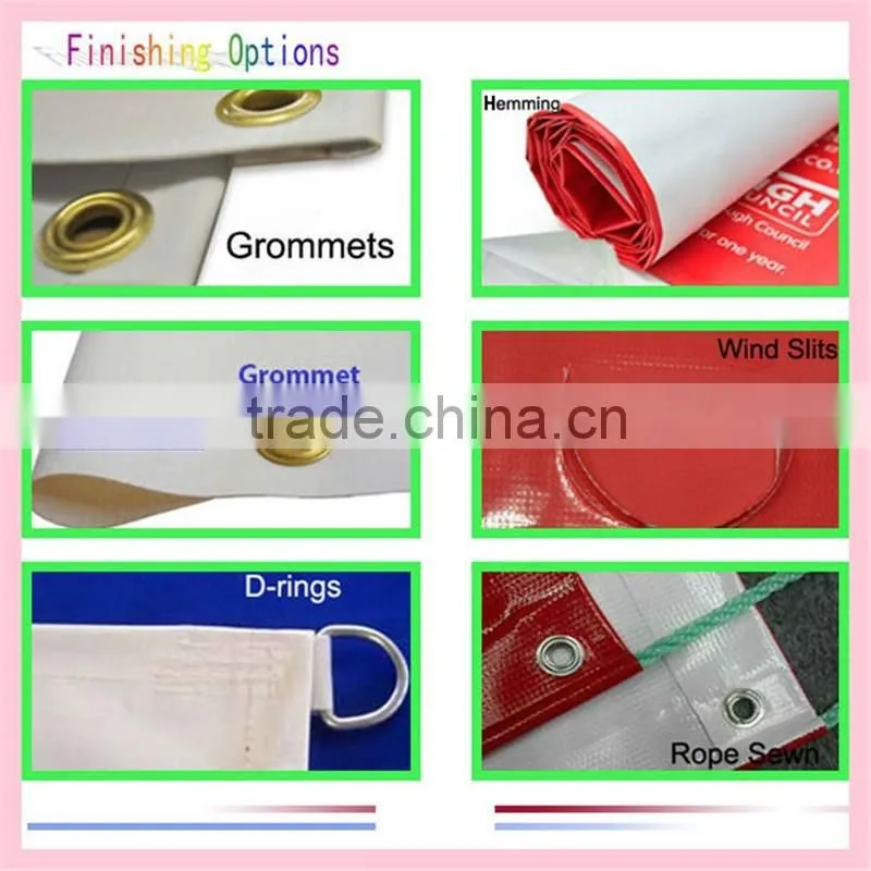 Newest digital printed PVC mesh banner