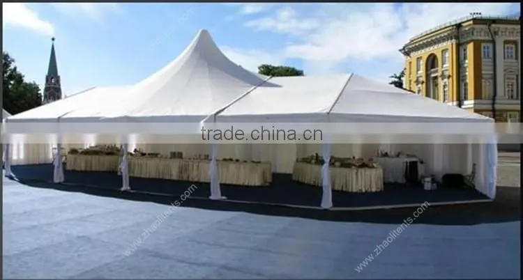 Aluminium frame high peak frame tent with accessories