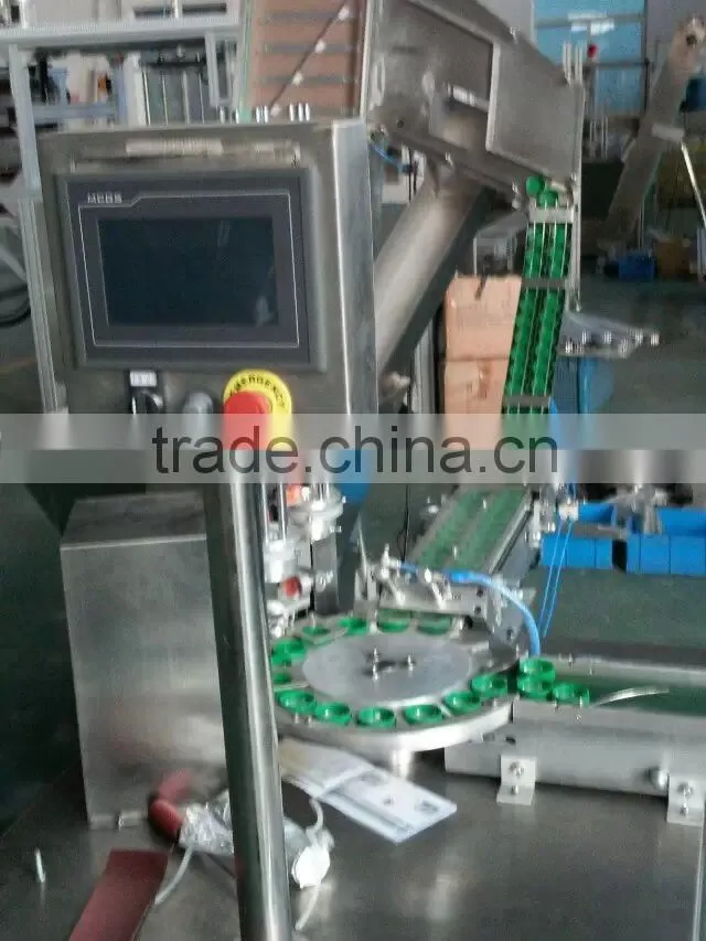 Automatic cap liner insertion machine