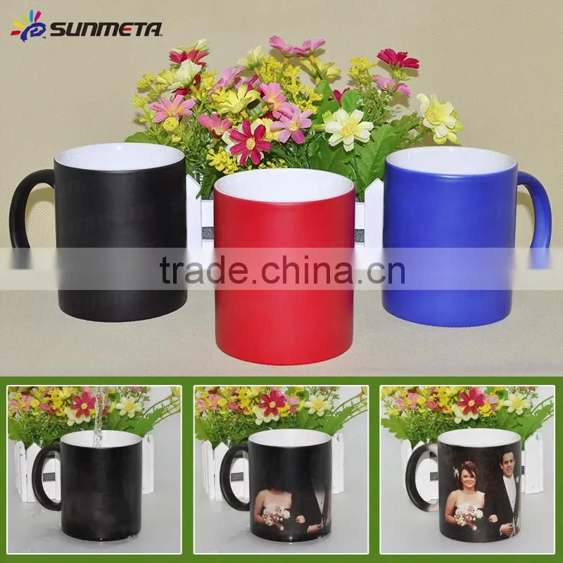 Sunmeta hot selling sublimation white mug pice list 11oz SKB01