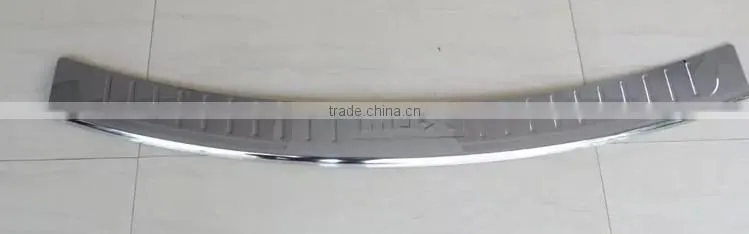 Exterior accessories bumper plate,MUX pedal car bumper guard foot plate accessories everest rear bumper plate For mu-x