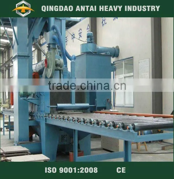 Q69 series roller conveyor shot blasting machine