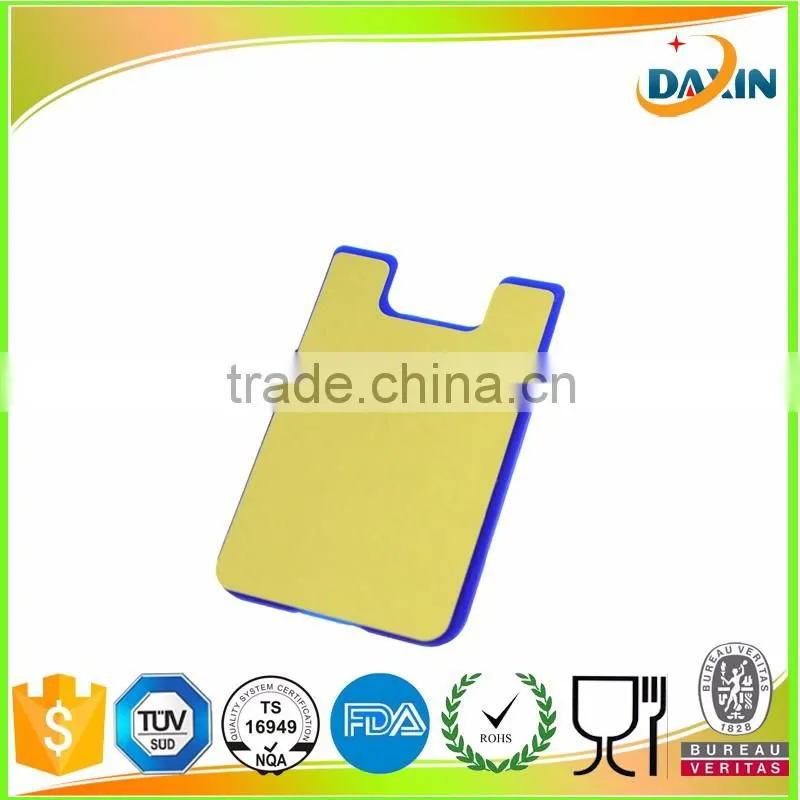 Best promotion gifts silicone phone sticker/phone card pocket