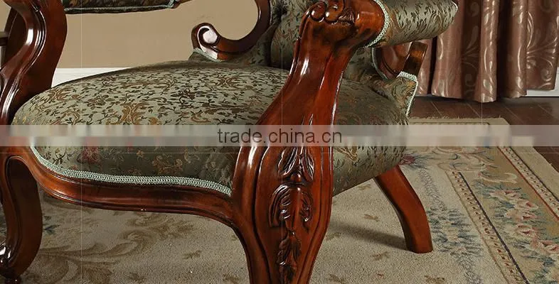 Classic style leisure chairs and table set for balcony and bedroom furniture W-205