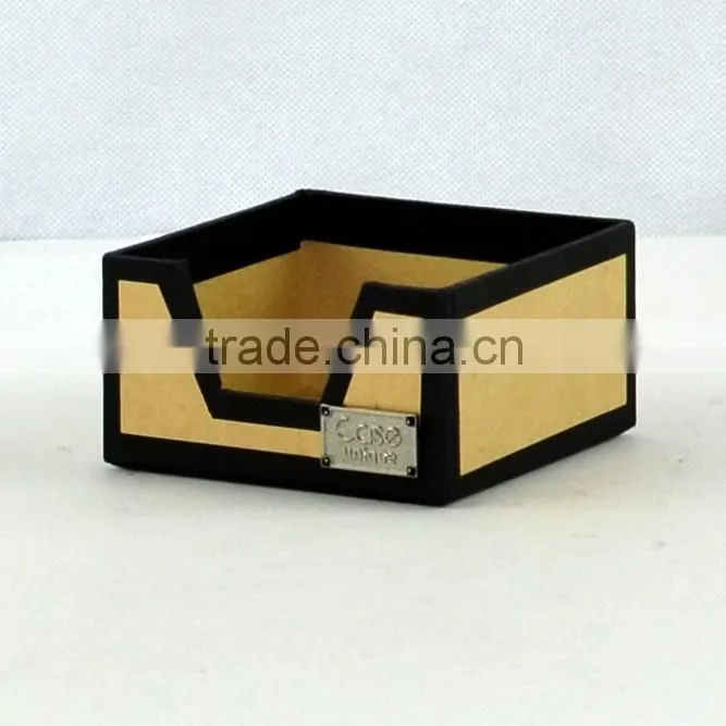 Kraft Paper Memo Holder Note Pad storage Box
