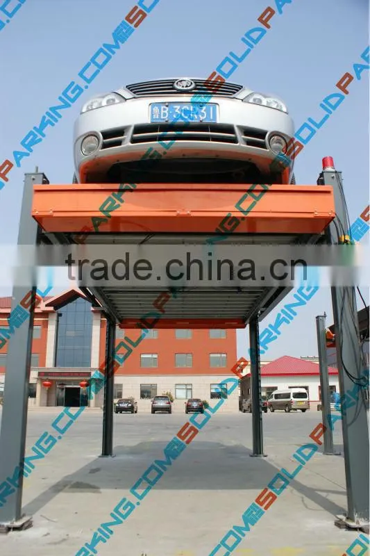 Full Range Dynamic Locks Emergency Stop Button Hydraulic Car Lift