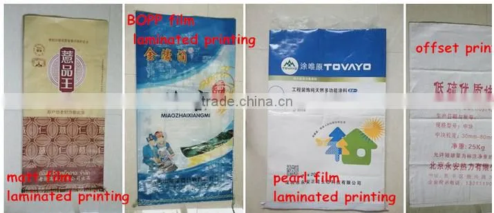 cement industrial use pp woven ad star bag with cheap price