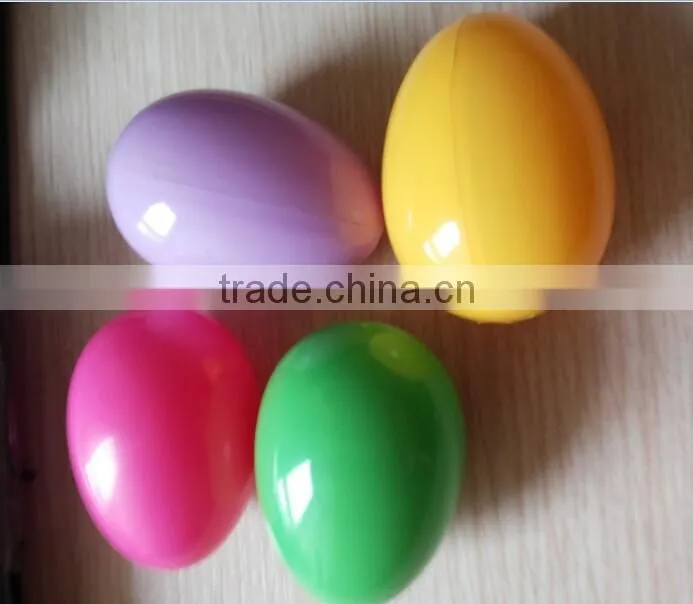 Food grade high quality colorful plastic Easter egg