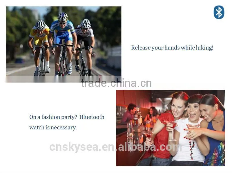 2014 newest style Smart watch Bluetooth Watch and Smart phone companion