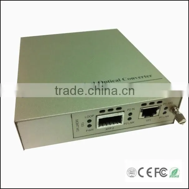 Hot sell oem sfp to rj45 media converter 10G