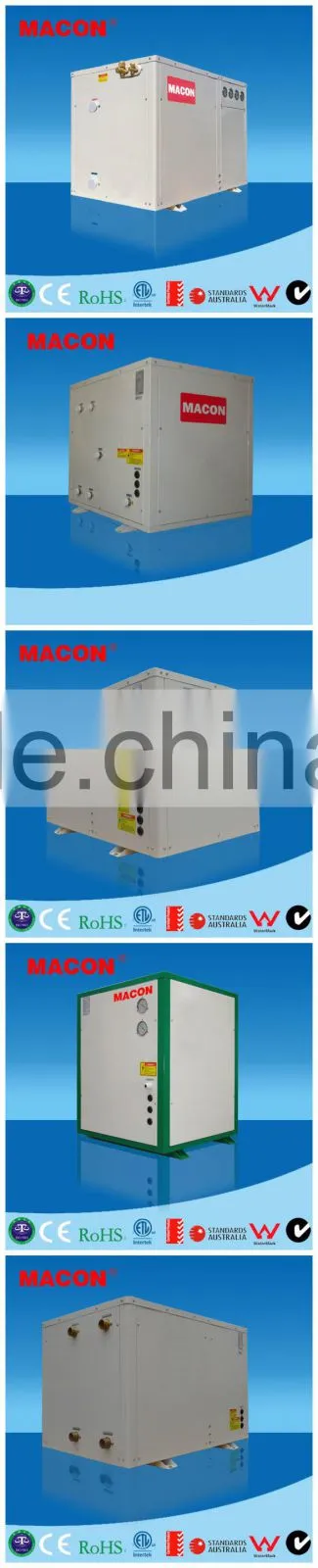 Macon geothermal heat pump DC inverter Water to water Heat Pump with CE/SAA/CCC