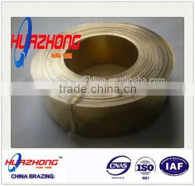 Nickel based quality copper amorphous solder strip manufacturing
