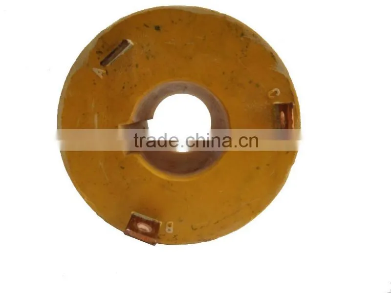 YZR Series slip ring for amusements equipments 50A Aluminum brush holder