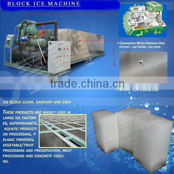 Asia convenient for store industrial ice block making machine