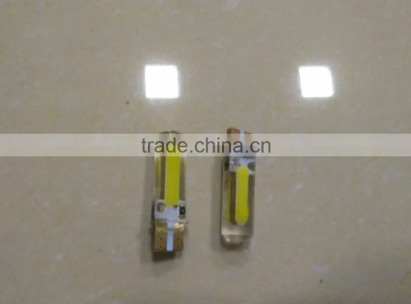 T10 Silica COB , High Power Car Led Lights , LED License Plate Bulbs
