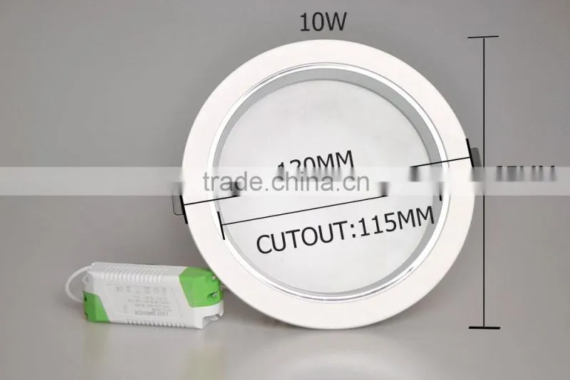 SMD 10W 640LM Aluminum Alloy 2015 SMD IP44 Waterproof Certificated in CE ROHS LED Downight