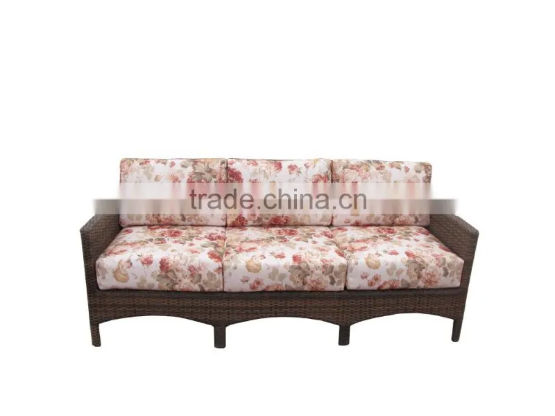 2015 outdoor furniture three seat sofa