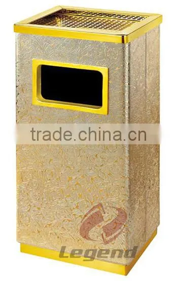 Hotel items suppliers leatherette trash can