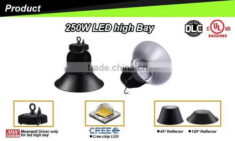 4000K Black and Fashion factory high bay lamp for Warehouse Lighting