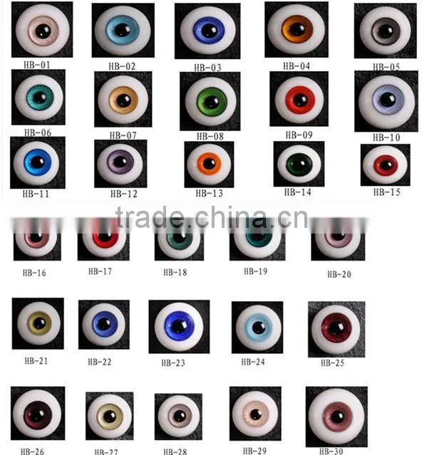High quality glass doll eyes wholesale