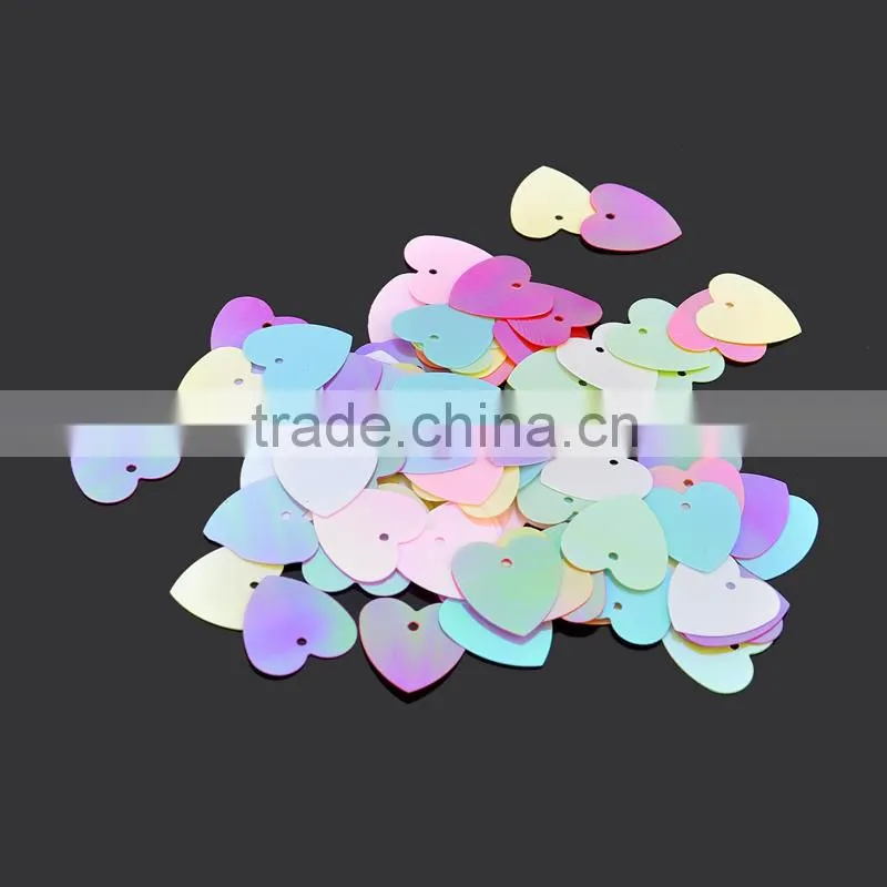 Laser multi-color Christmas tree sequins