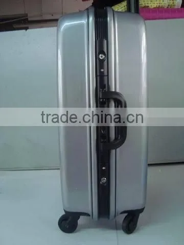 your best choice !!! 2015 best quality abs / polycarbonate luggage trolley suitcase
