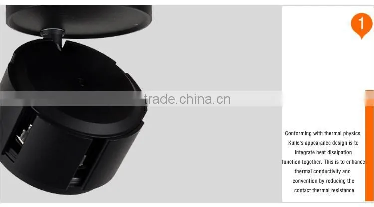 New fashion 9w cob LED chandelier ceiling lamp