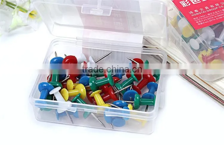 Multi-Colored drawing pin tunmb tacks/push pins
