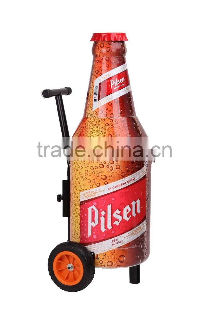 Beer bottle cooler-grill
