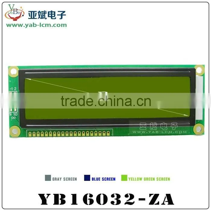 monochrome STN graphic lcd display module 160X32 with ST7920 controller