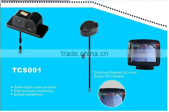hot selling car parking sensor with Camera and sensor all in one