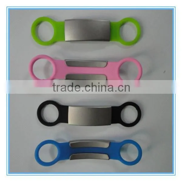 small pet item silicone qr code pet tag