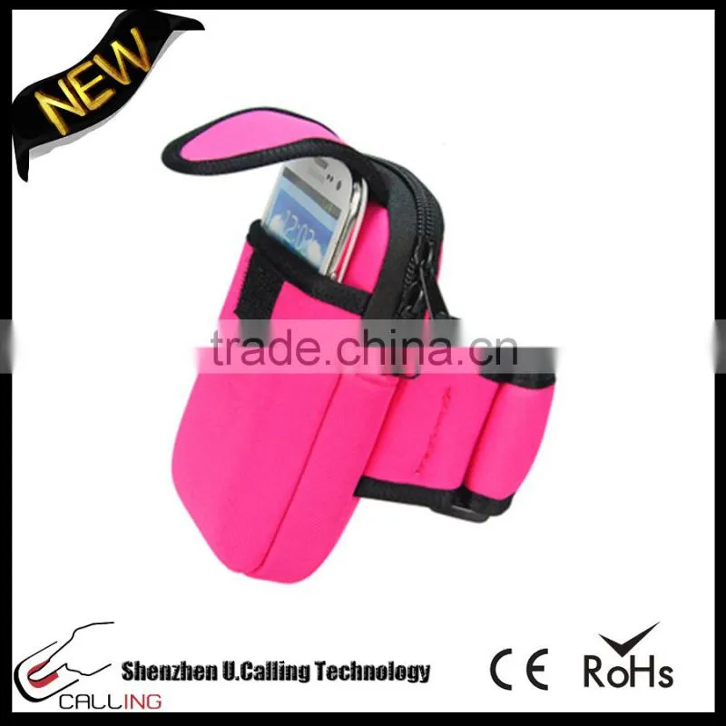 Neoprene Waterproof Sport Armband Phone Bag