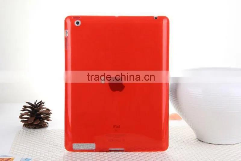 Ultraslim Flexible Pure Color TPU Case for iPad 2,3,4,5