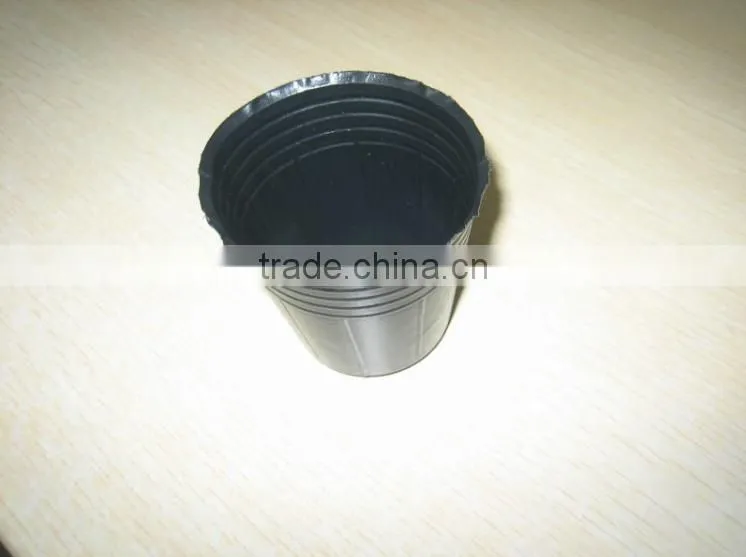 Cup style,plastic nursery bags,factory cheap price black plastic pots for nursery plant