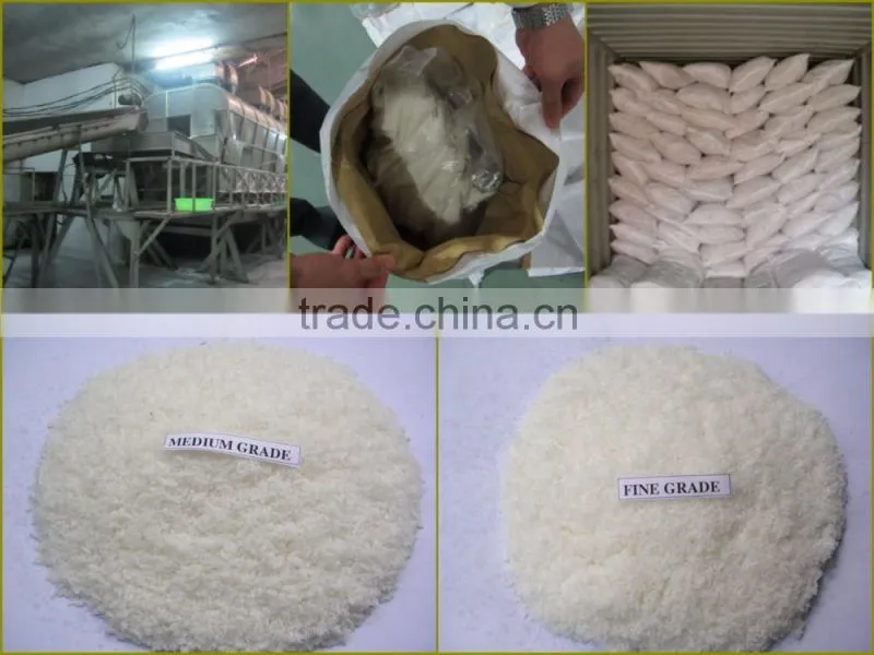 Desiccated coconut high fate fine grade