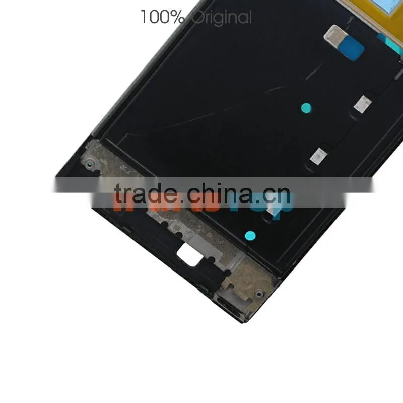 Original Front Housing For Xiaomi Mi3 Mi 3 CMCC TD-SCDMA Front Frame Screen Plate Bezel Wth Adheisve Sticker